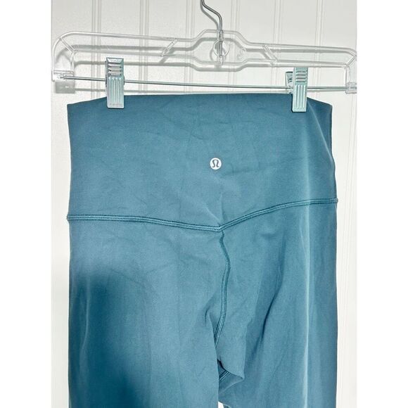 Lululemon Women's Tight High Waisted Leggings Dark Green Size 6‎ - Picture 2 of 10